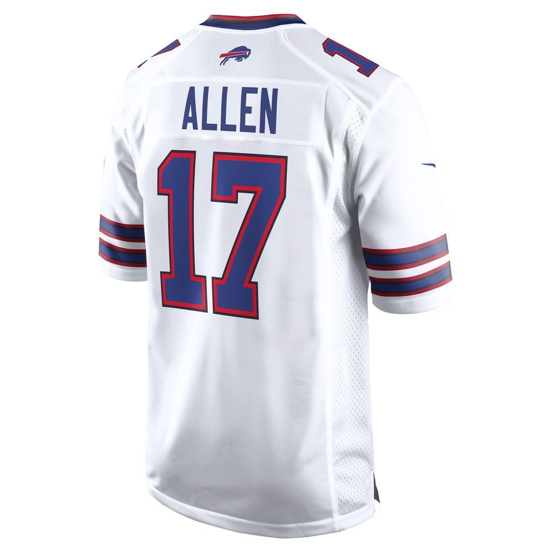 Josh Allen Buffalo Bills Nike White White Game Player Jersey
