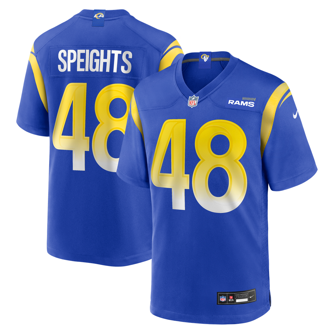 Omar Speights Los Angeles Rams Nike Royal Game Jersey