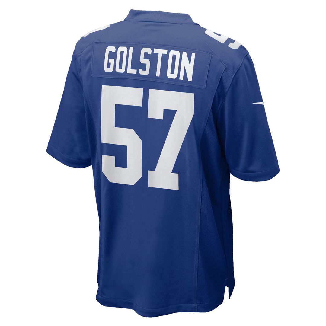 Chauncey Golston New York Giants Nike Royal Team Game Jersey