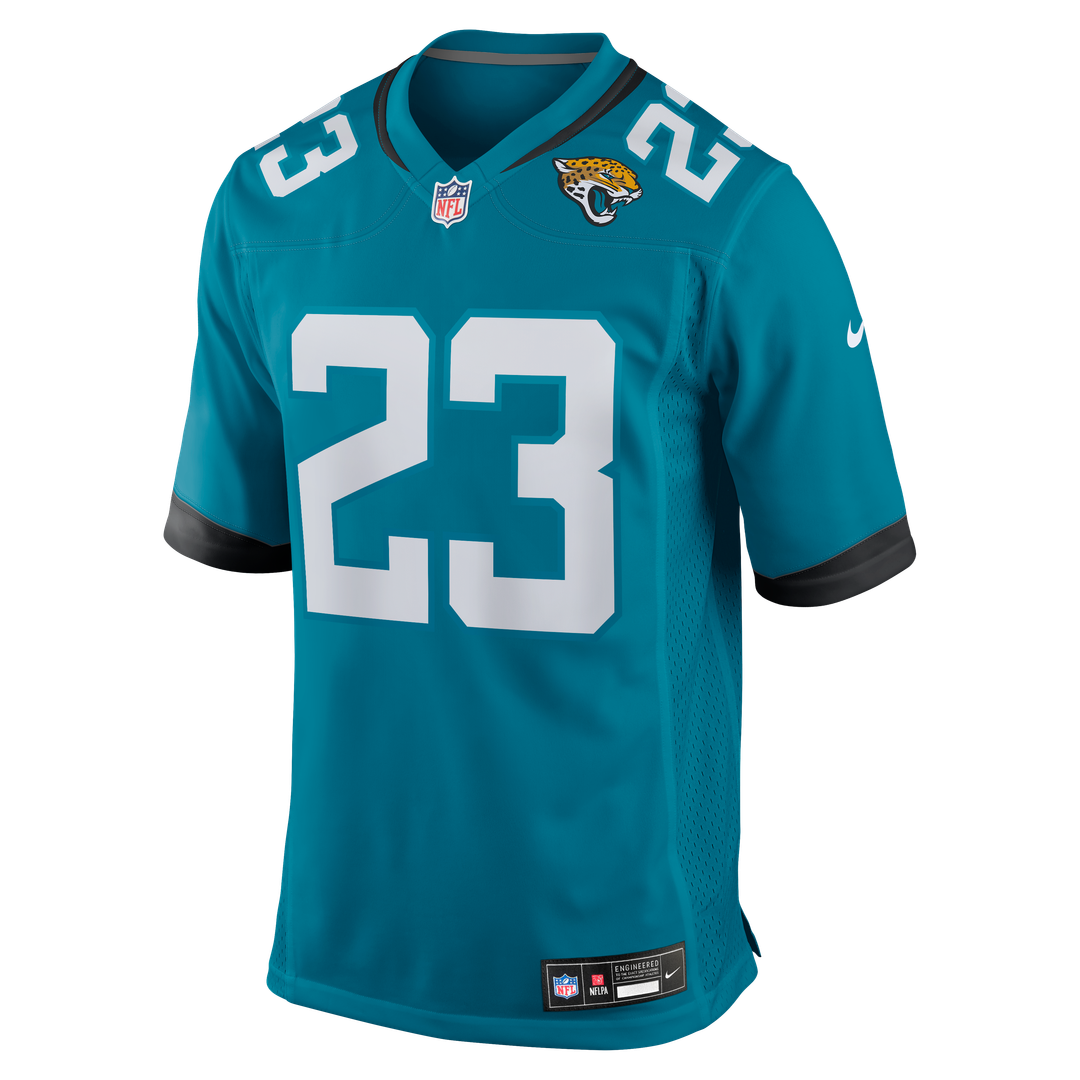 Foyesade Oluokun Jacksonville Jaguars Nike Teal Game Player Jersey