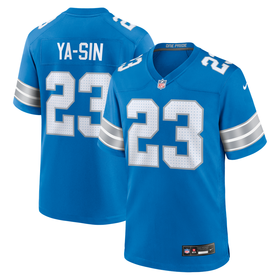 Rock Ya-Sin Detroit Lions Nike Blue Team Game Jersey