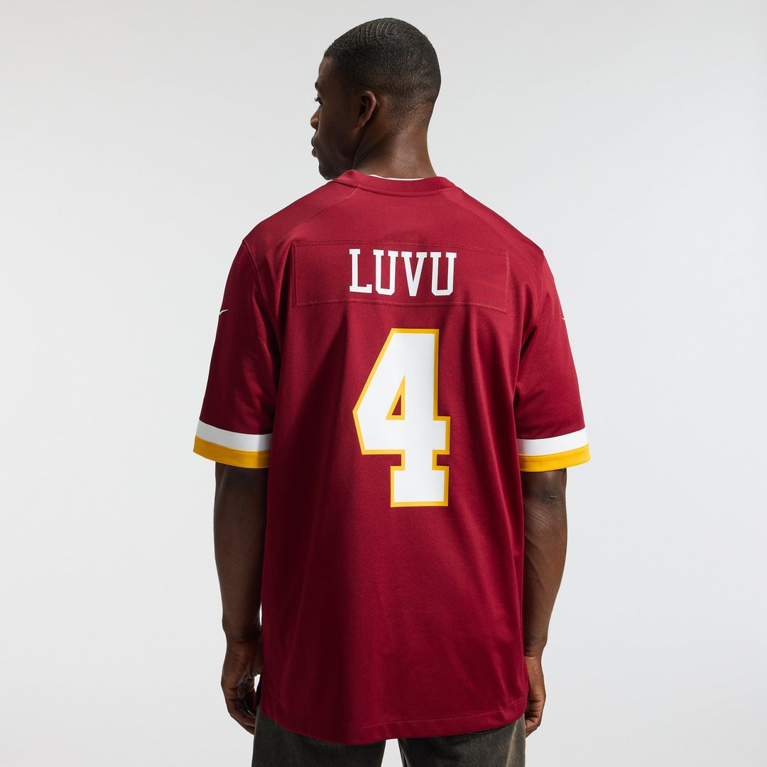 Frankie Luvu Washington Commanders Nike Black Hail Raiser Alternate Game Jersey