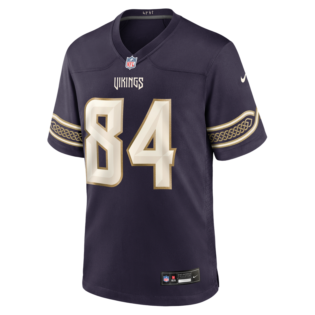 Randy Moss Minnesota Vikings Nike Purple 2026 Rivalries Collection Game Jersey