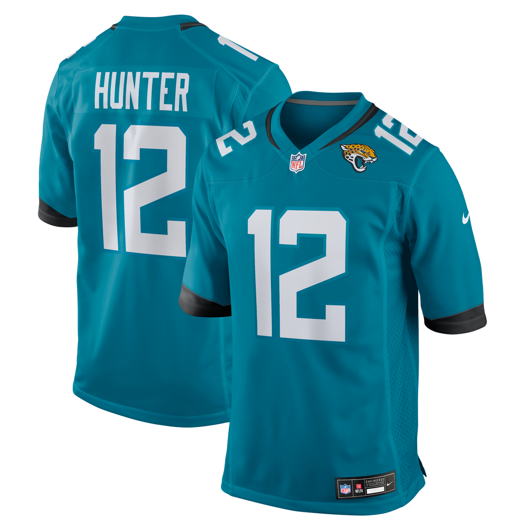 Travis Hunter Jacksonville Jaguars Nike Teal Team Game Jersey