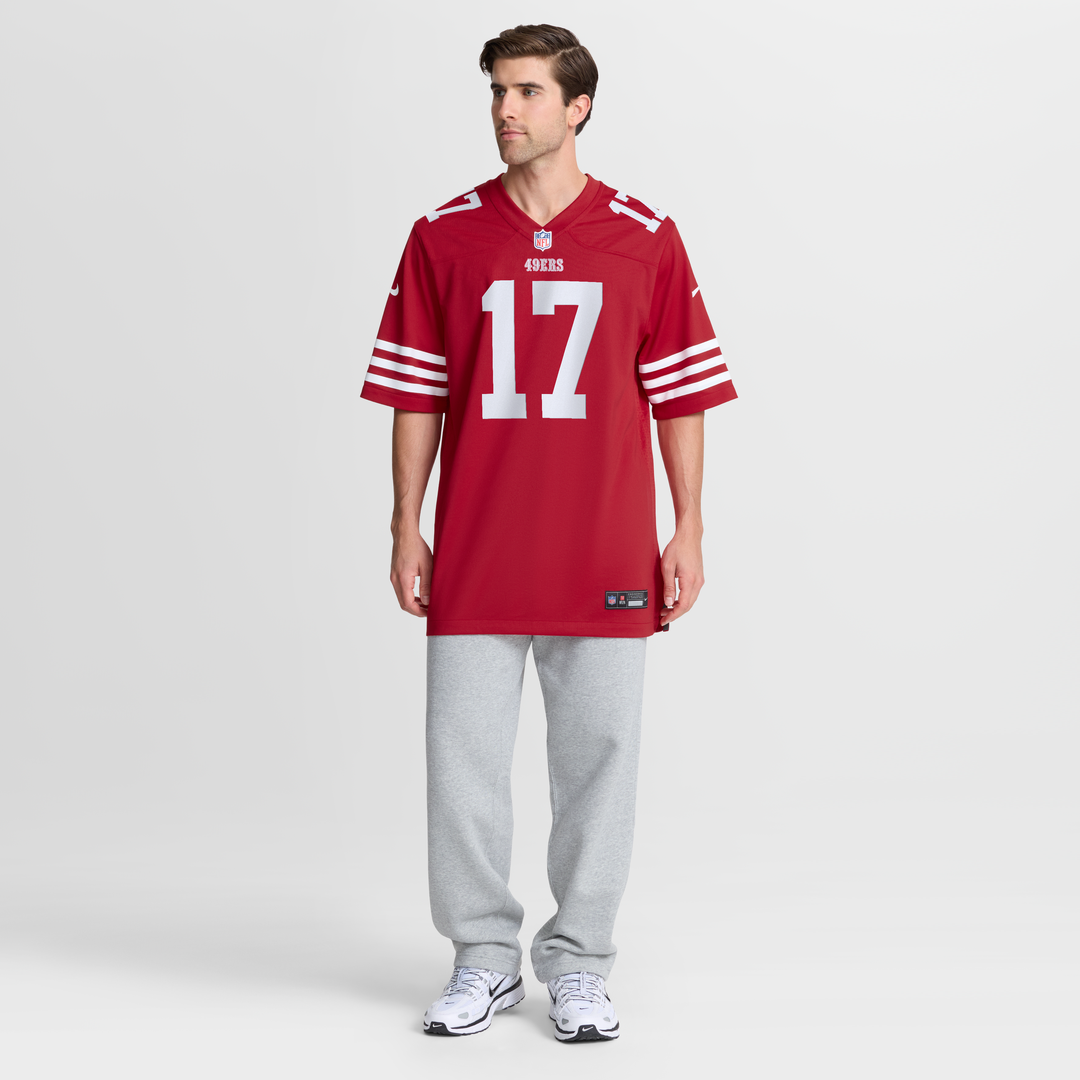 Jordan Watkins San Francisco 49ers Nike Scarlet Team Game Jersey