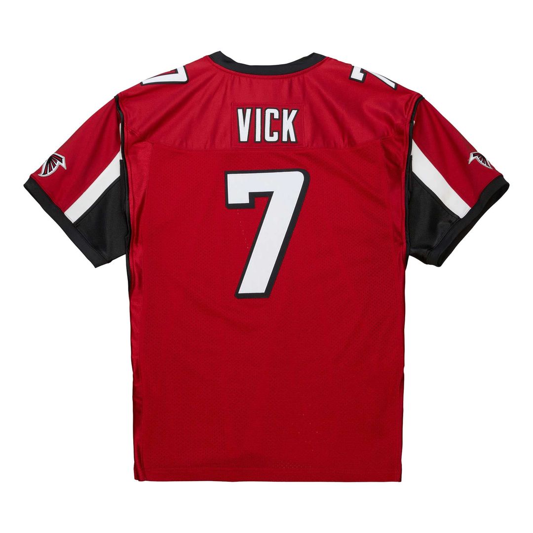 Michael Vick Atlanta Falcons 2003 Mitchell & Ness Red Authentic Throwback Retired Player Jersey