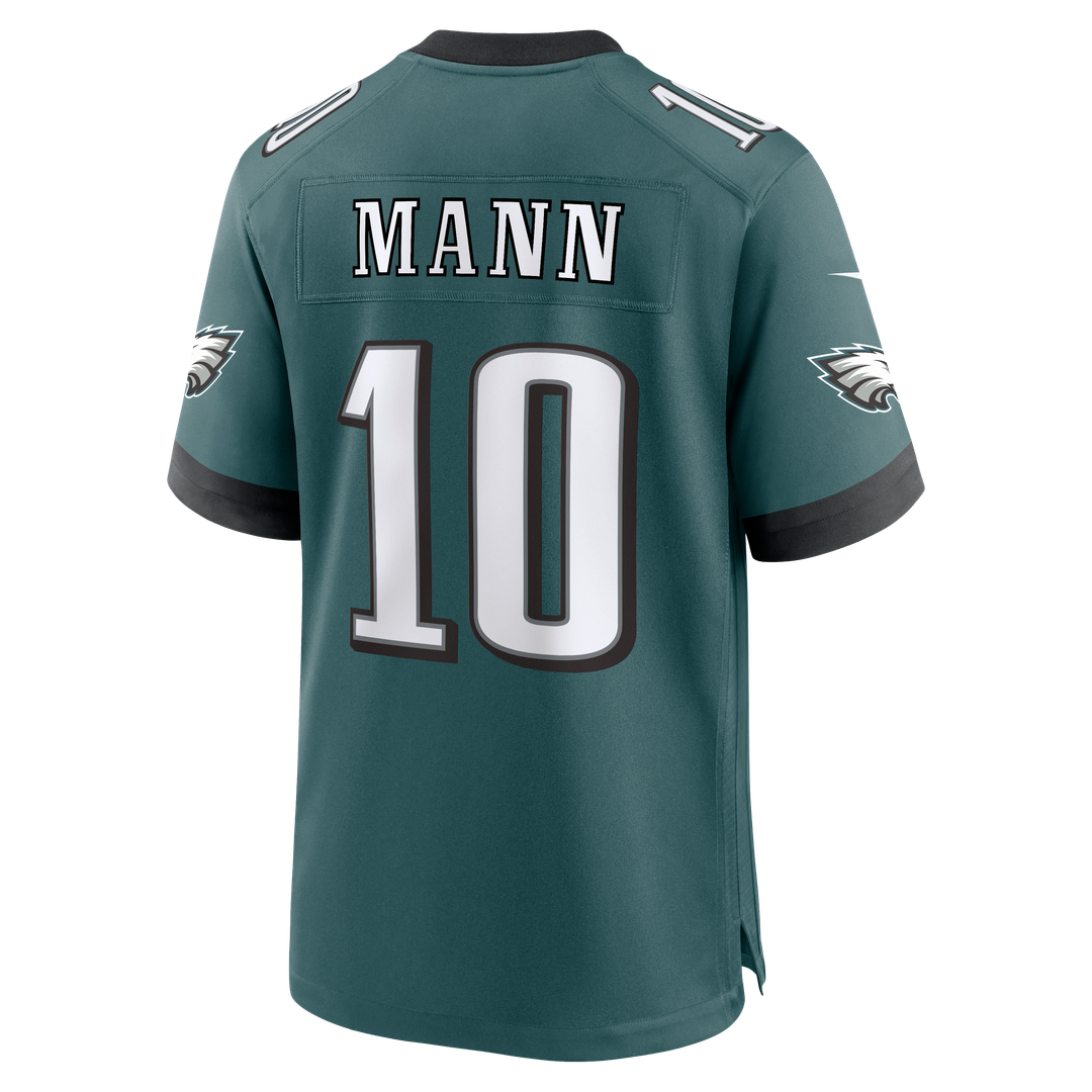 Braden Mann Philadelphia Eagles Nike Midnight Green Team Game Jersey