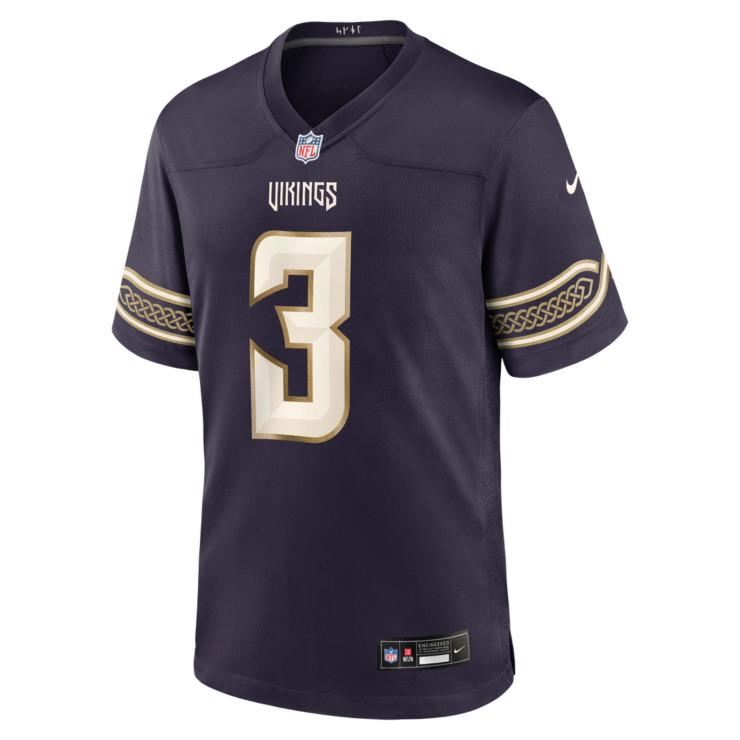 Jordan Addison Minnesota Vikings Nike Purple 2026 Rivalries Collection Game Jersey