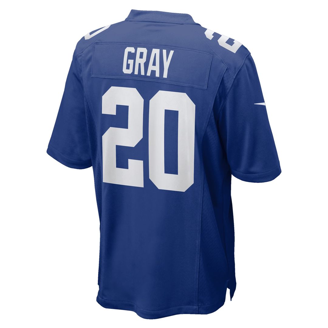 Eric Gray New York Giants Nike Royal Team Game Jersey