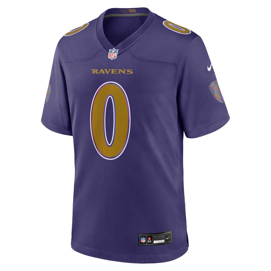 Roquan Smith Baltimore Ravens Nike Purple Alternate Game Jersey