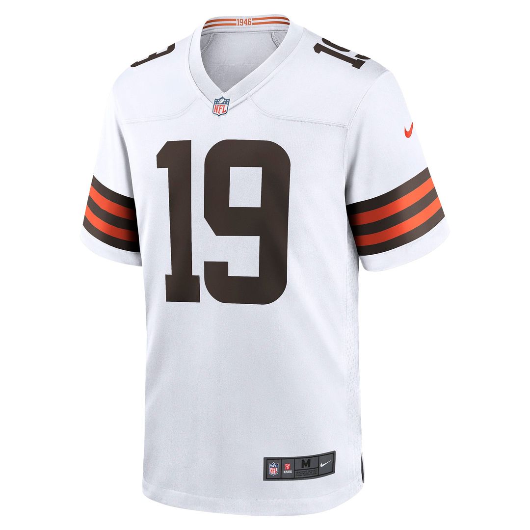 Bernie Kosar Cleveland Browns Nike White Retired Player Game Jersey