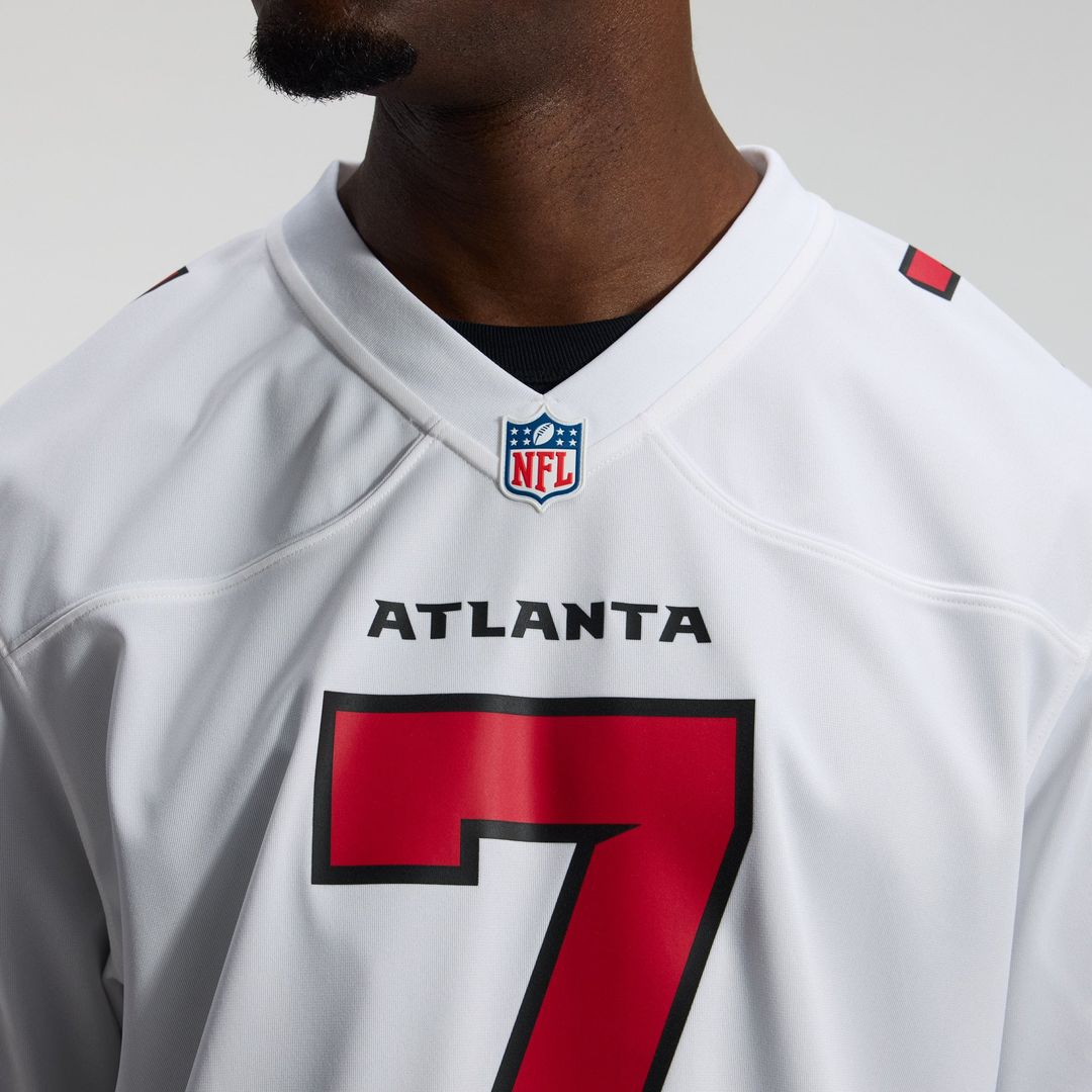 Bijan Robinson Atlanta Falcons Nike White Game Jersey