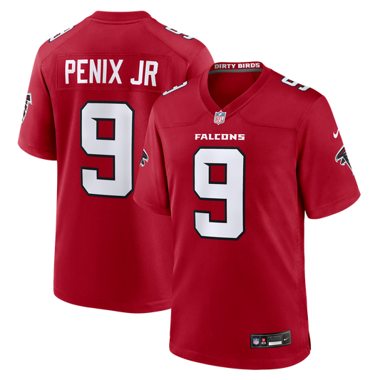 Michael Penix Jr. Atlanta Falcons Nike Red Game Jersey
