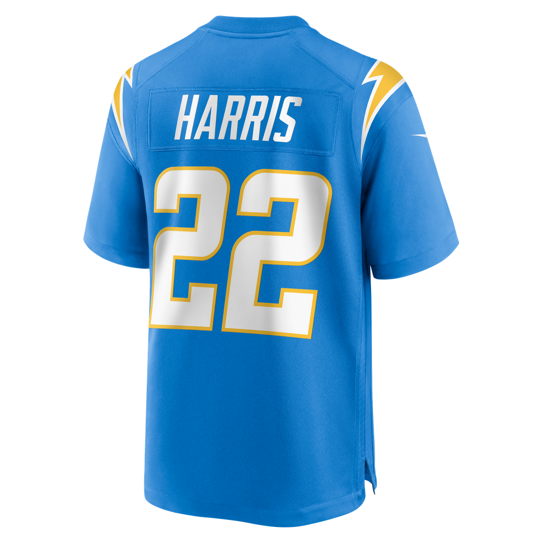 Najee Harris Los Angeles Chargers Nike Powder Blue Game Player Jersey