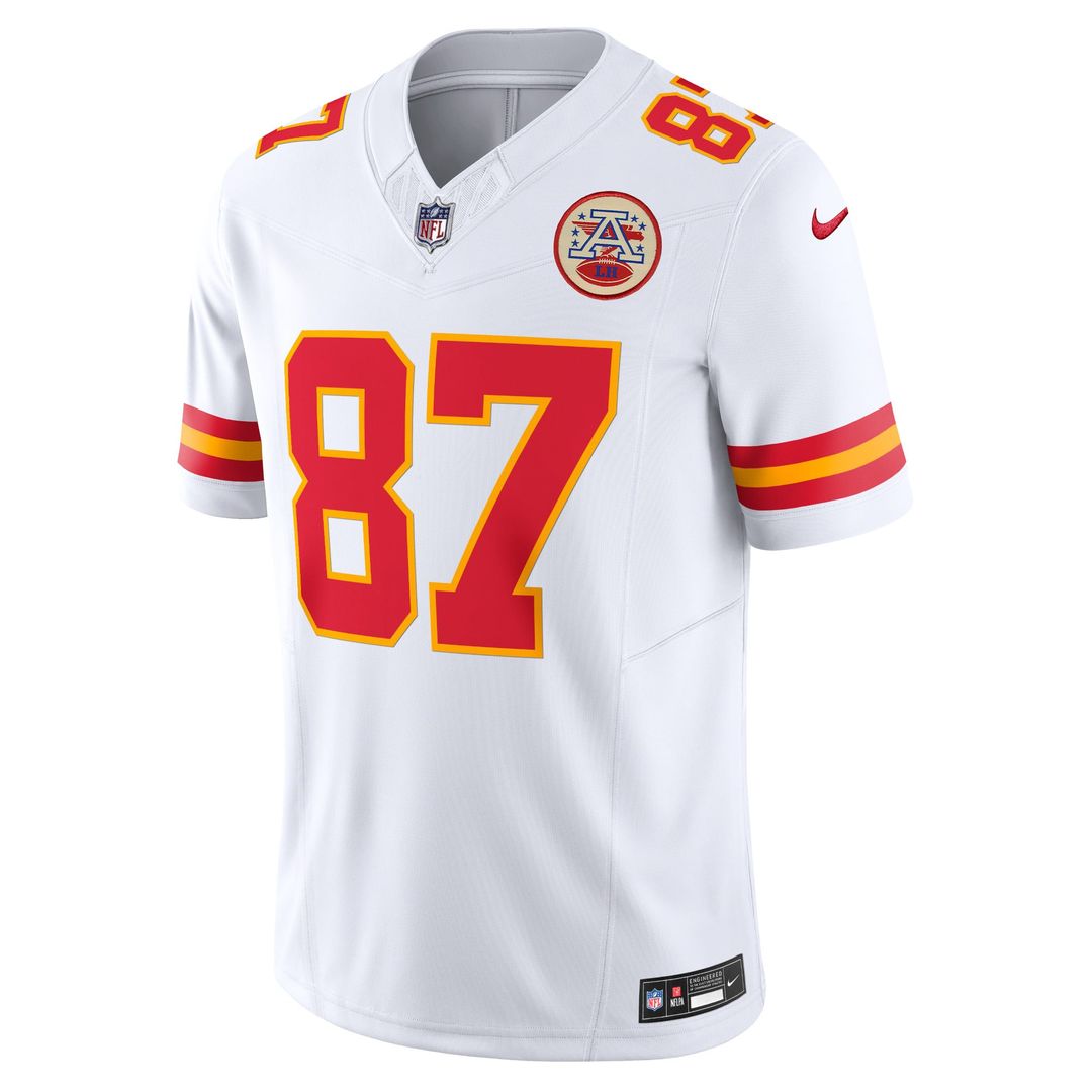 Travis Kelce Kansas City Chiefs Nike Red Vapor F.U.S.E. Limited Jersey