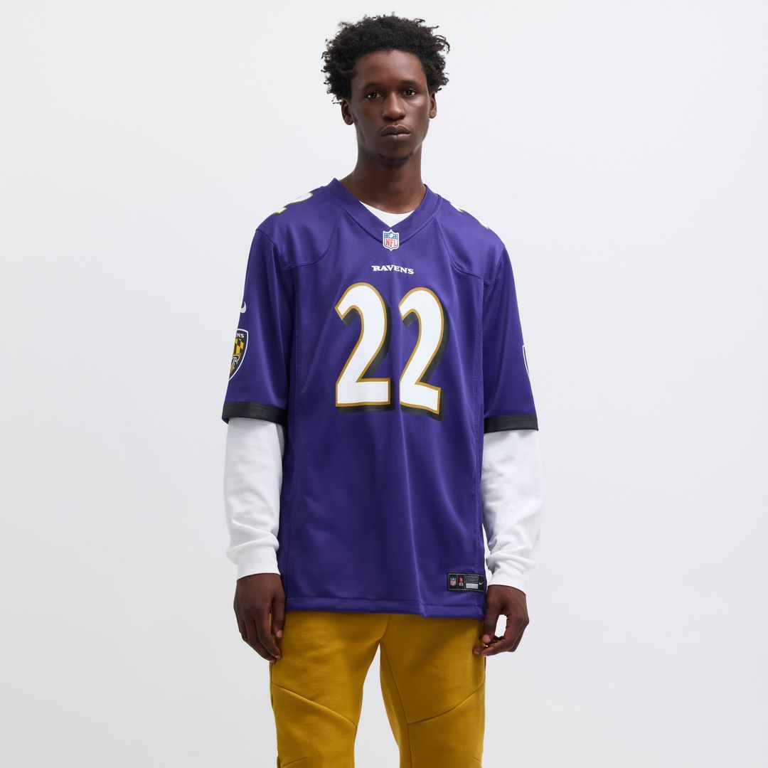 Derrick Henry Baltimore Ravens Nike Purple Game Player Jersey