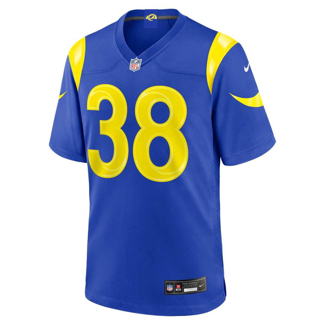 Dan Villari Los Angeles Rams Nike Royal Game Jersey
