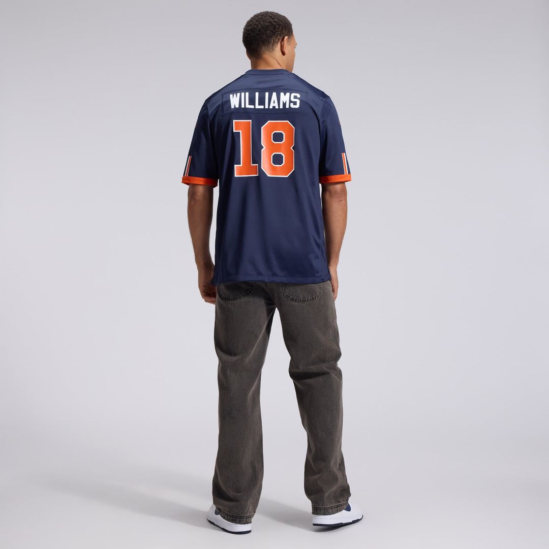 Caleb Williams Chicago Bears Nike Navy 2026 Rivalries Collection Game Jersey