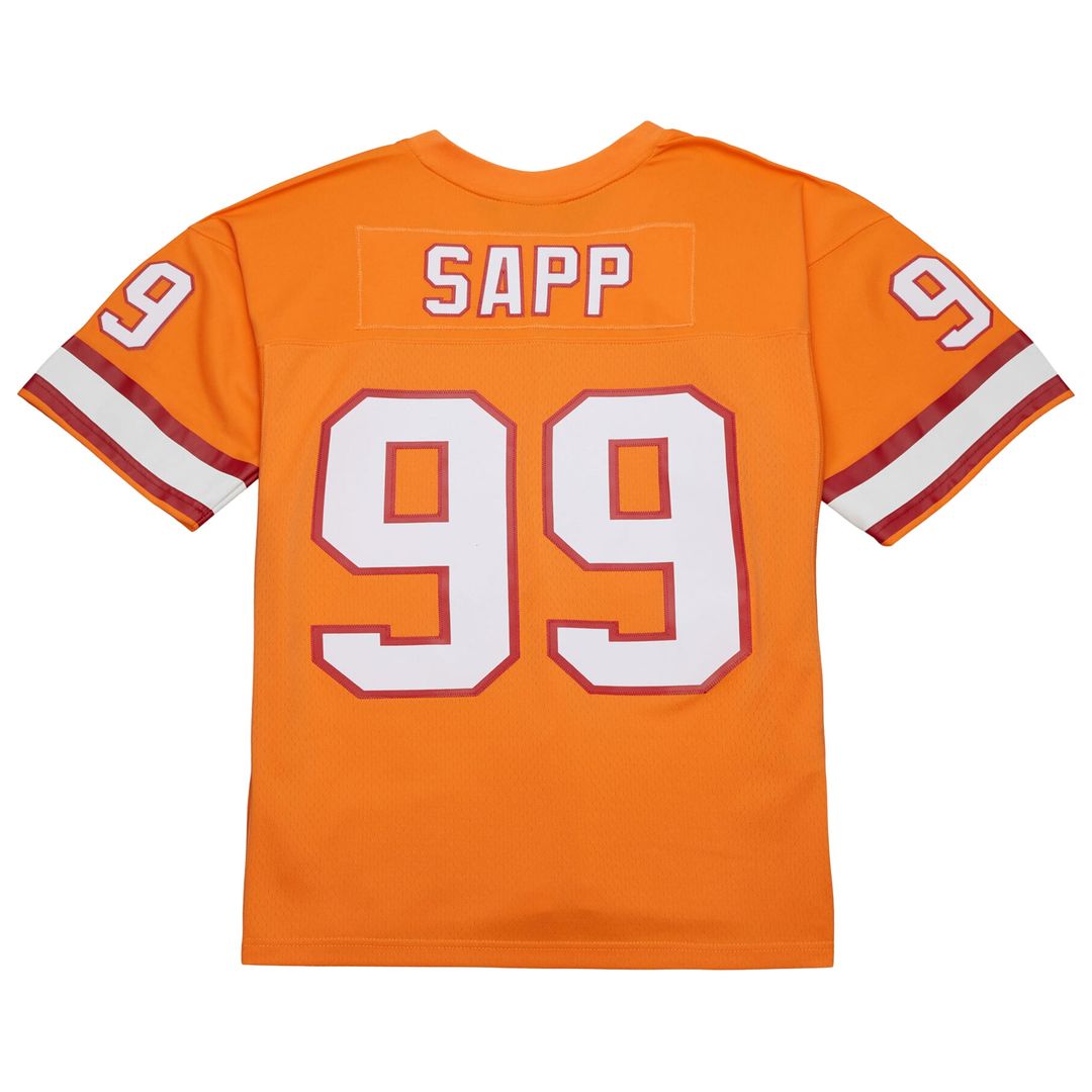 Warren Sapp Tampa Bay Buccaneers Mitchell & Ness Orange 1995 Legacy Replica Jersey
