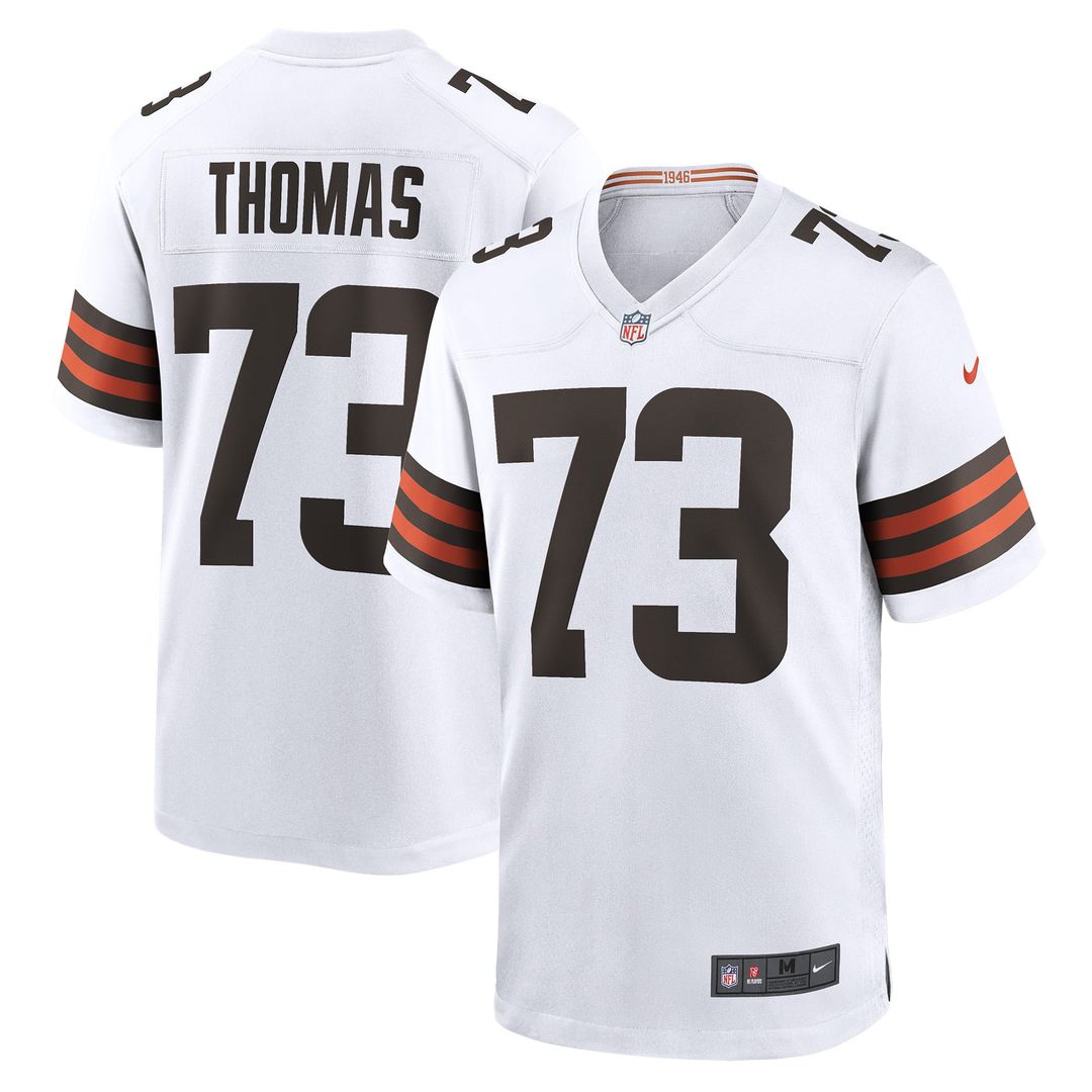 Joe Thomas Cleveland Browns Nike White Retired Game Player Jersey