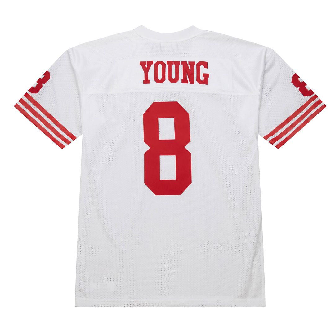 Steve Young San Francisco 49ers 1994 Mitchell & Ness White Authentic Throwback Retired Player Jersey
