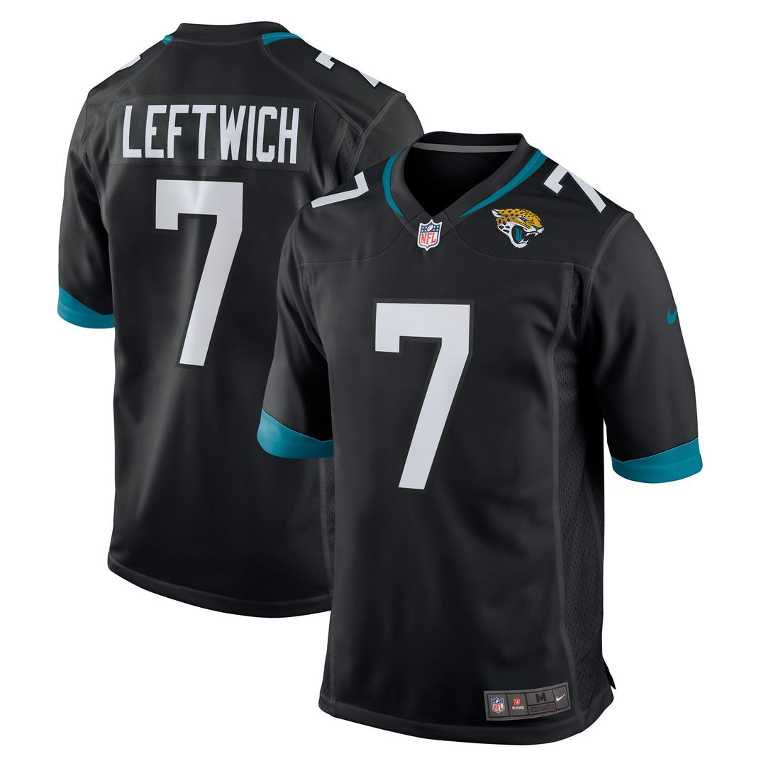 Byron Leftwich Jacksonville Jaguars Nike Black Retired Player Alternate Game Jersey