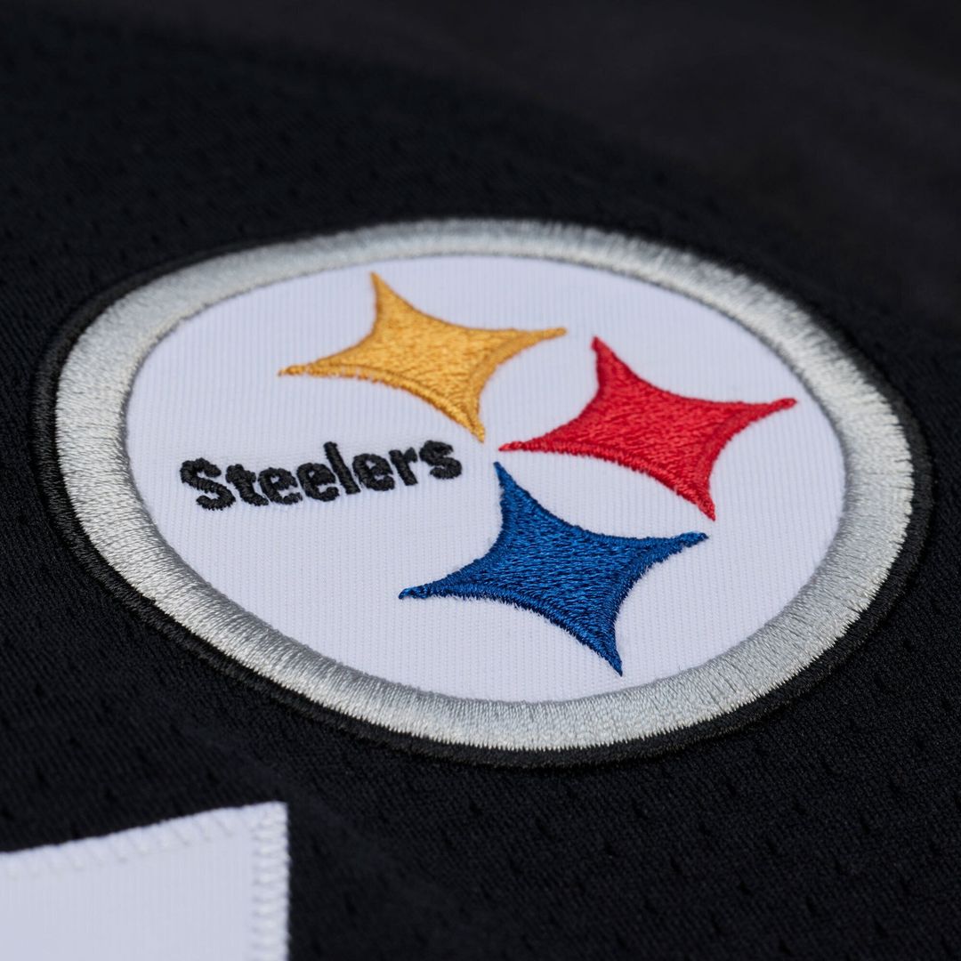 Ben Roethlisberger Pittsburgh Steelers Mitchell & Ness Black 2004 Authentic Throwback Jersey