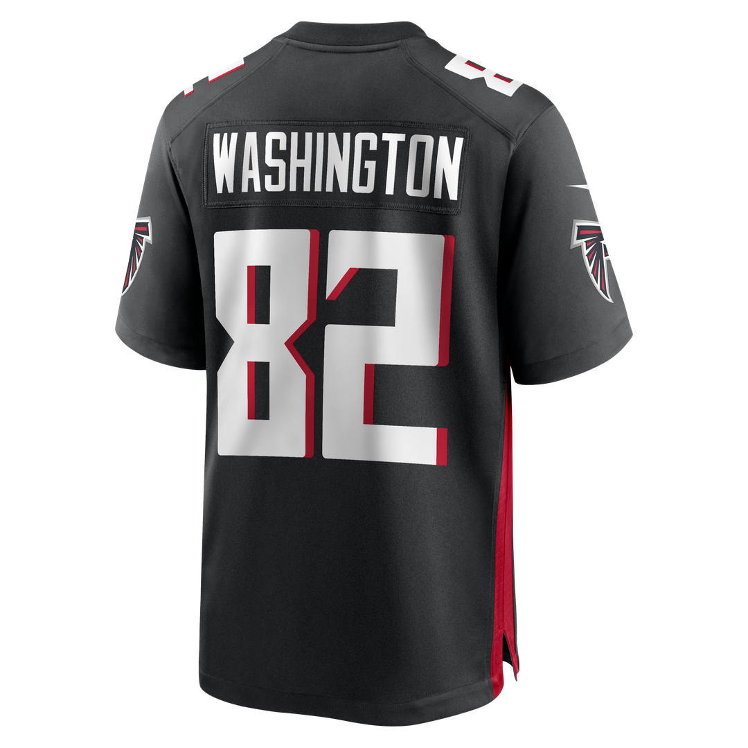 Casey Washington Atlanta Falcons Nike Black Team Game Jersey