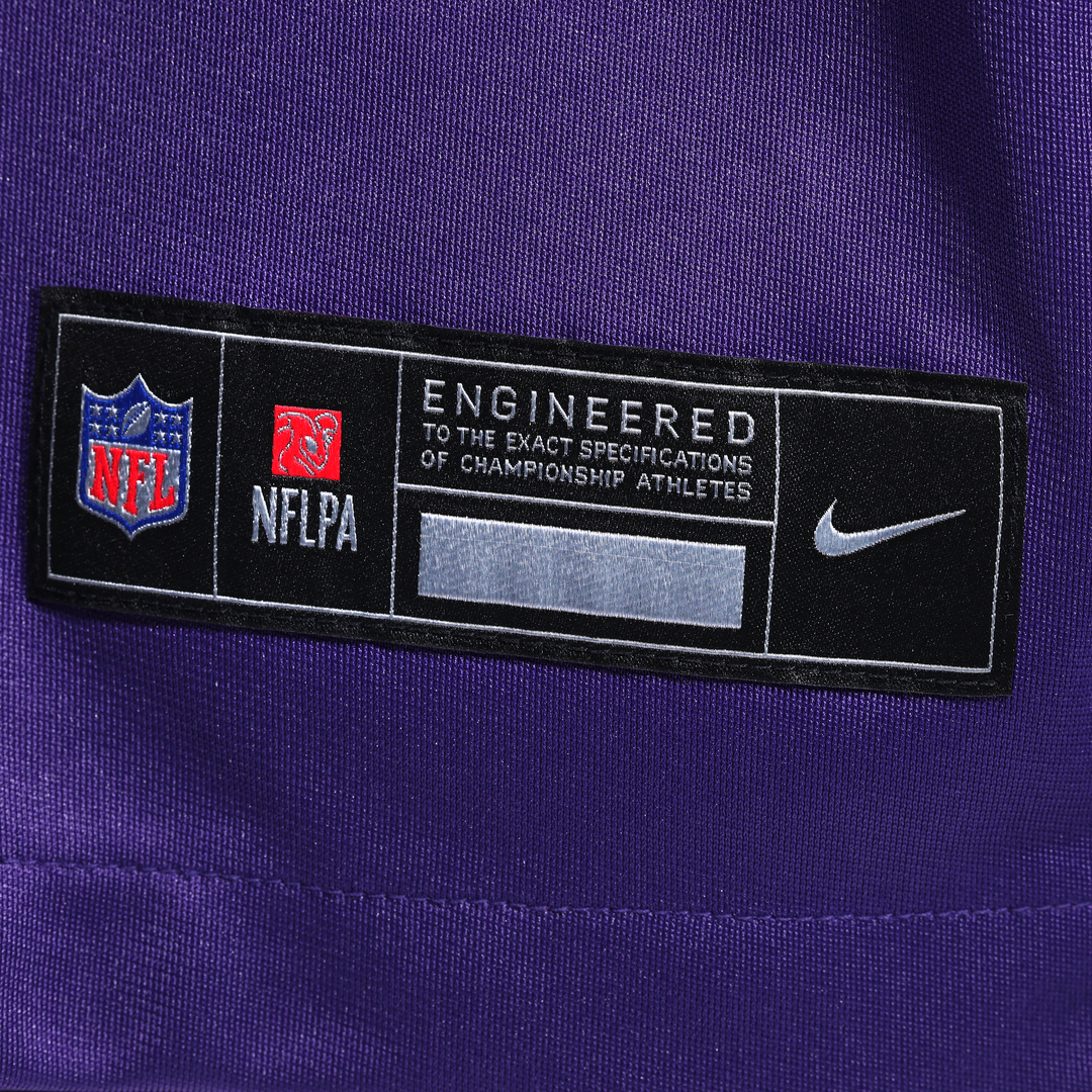 Ryan Van Demark Minnesota Vikings Nike Purple Team Game Jersey