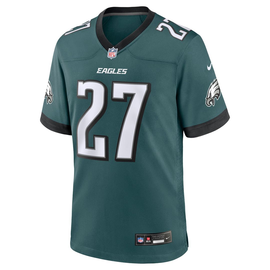 Quinyon Mitchell Philadelphia Eagles Nike Midnight Green Player Game Jersey