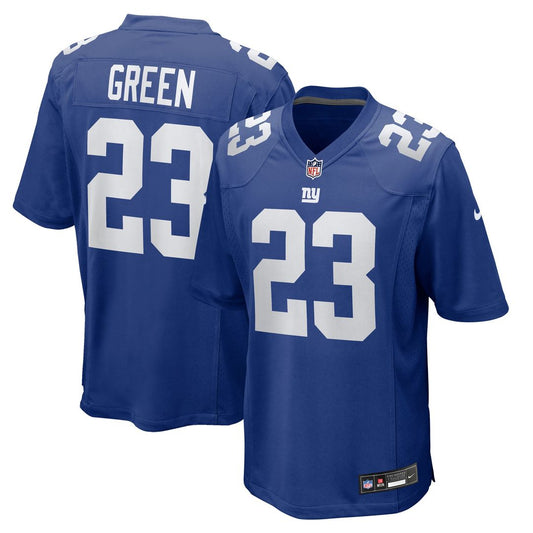 Art Green New York Giants Nike Royal Team Game Jersey