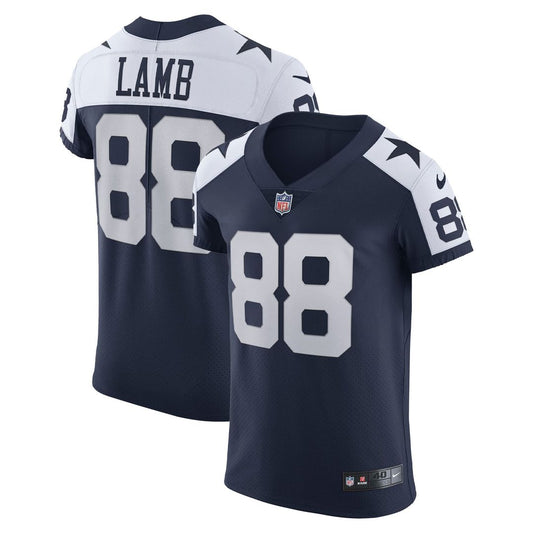 CeeDee Lamb Dallas Cowboys Nike Navy Alternate Vapor Elite Jersey