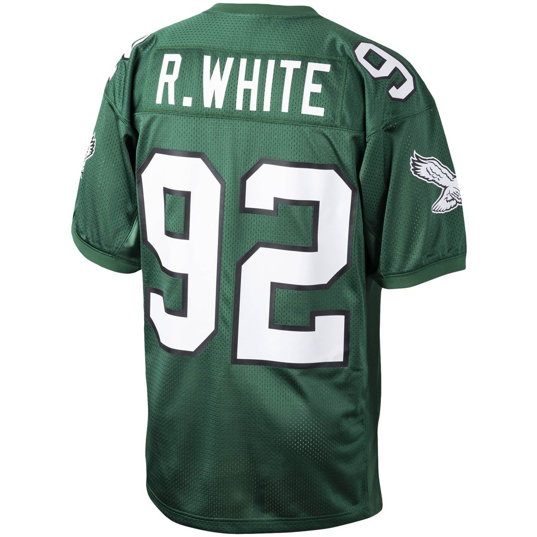 Reggie White Philadelphia Eagles Mitchell & Ness Green Authentic Throwback Retired Player Jersey