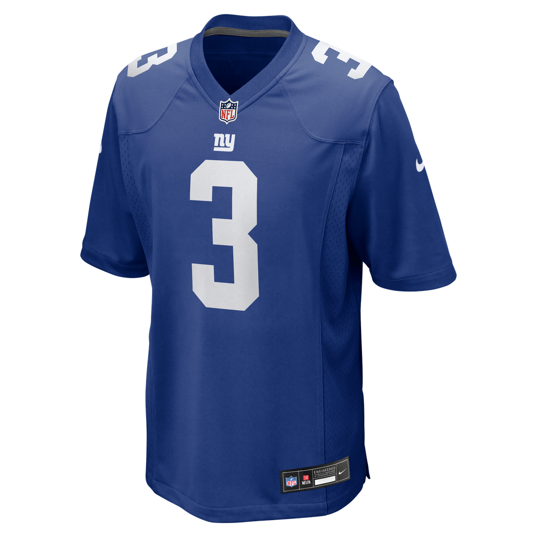 Abdul Carter New York Giants Nike Royal Team Game Jersey