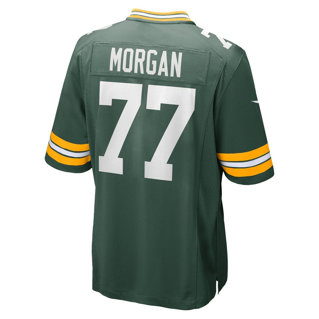 Jordan Morgan Green Bay Packers Nike Green Player Game Jersey