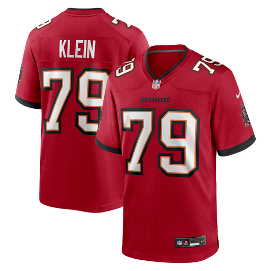 Elijah Klein Tampa Bay Buccaneers Nike Red Game Jersey
