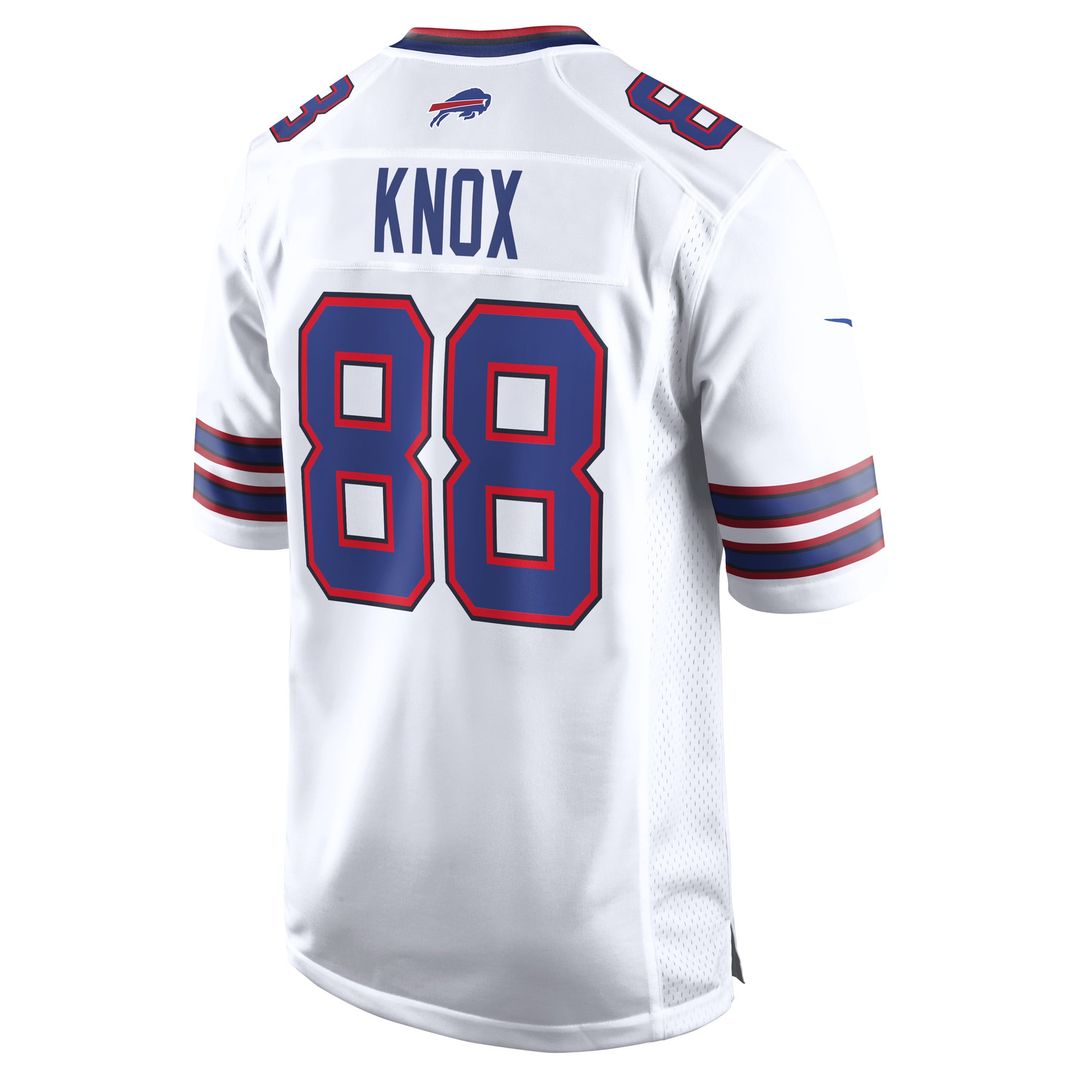 Dawson Knox Buffalo Bills Nike White Away Game Player Jersey