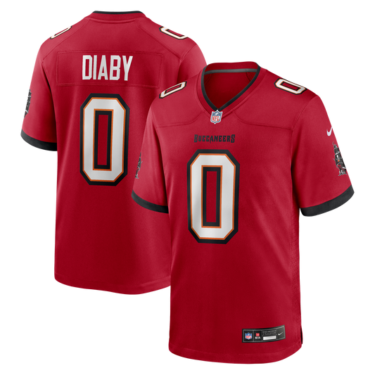 YaYa Diaby Tampa Bay Buccaneers Nike Red Game Jersey
