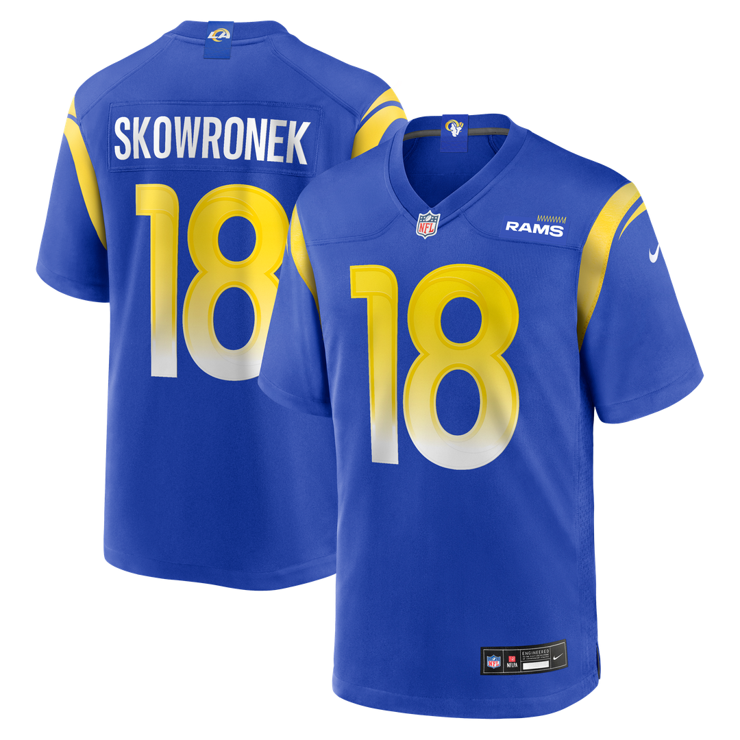 Ben Skowronek Los Angeles Rams Nike Royal Game Jersey