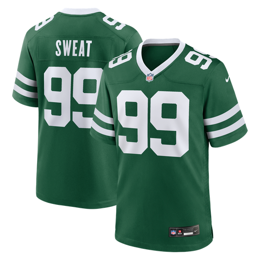 T'Vondre Sweat New York Jets Nike Legacy Green Team Game Jersey