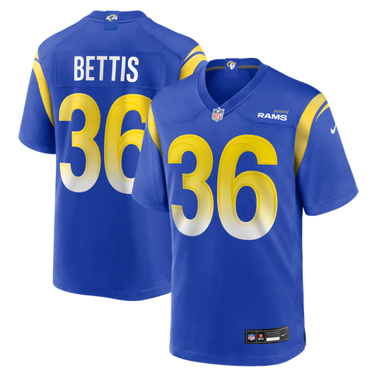 Jerome Bettis Los Angeles Rams Nike Royal Game Retired Player Jersey