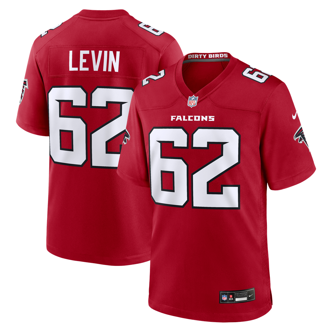 Corey Levin Atlanta Falcons Nike Red Team Game Jersey