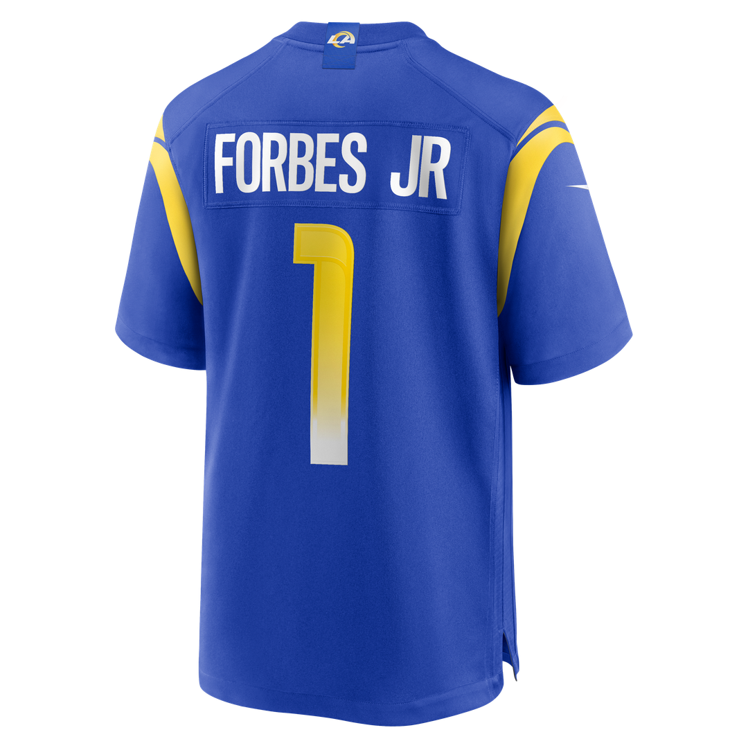 Emmanuel Forbes Jr. Los Angeles Rams Nike Royal Team Game Jersey
