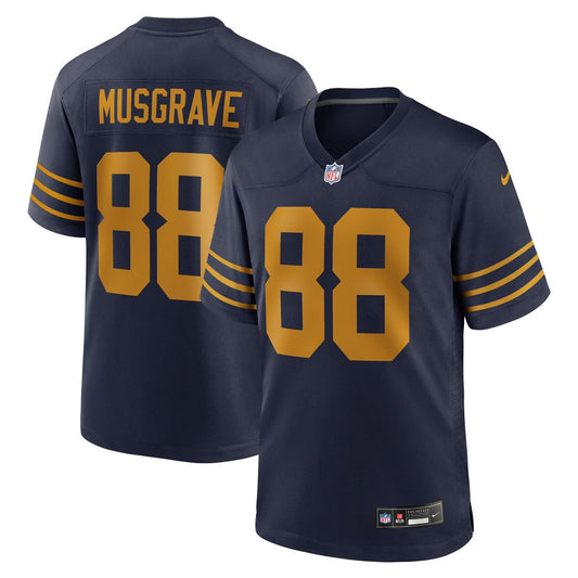 Luke Musgrave Green Bay Packers Nike Navy The 1923 Classic Game Jersey