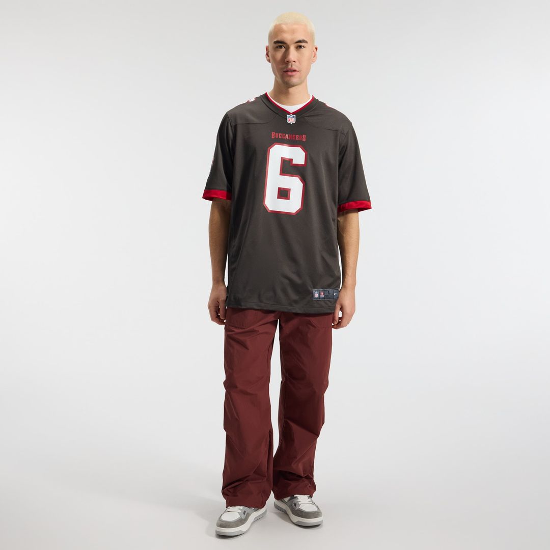 Baker Mayfield Tampa Bay Buccaneers Nike Pewter Alternate Game Player Jersey