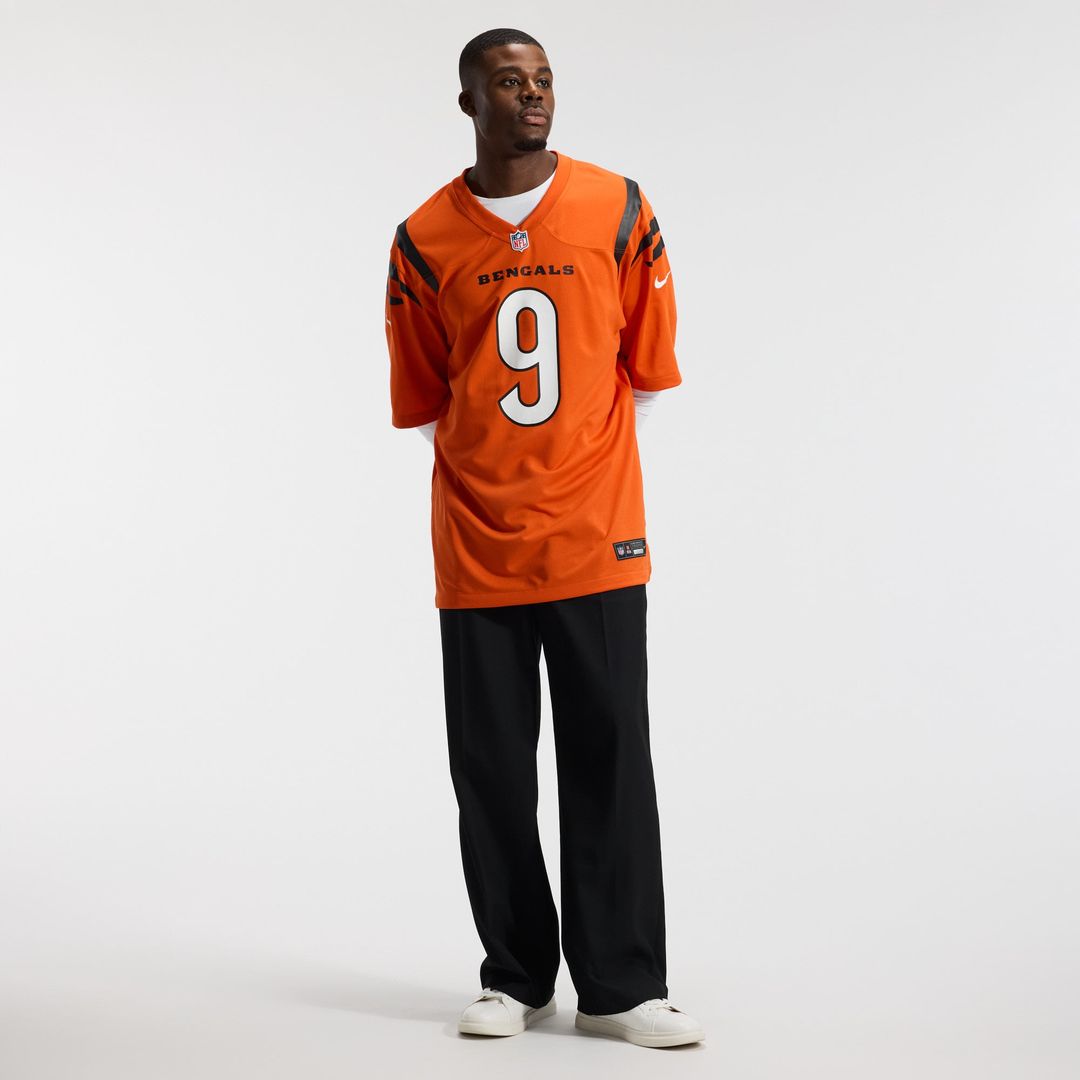 Joe Burrow Cincinnati Bengals Nike White Game Jersey