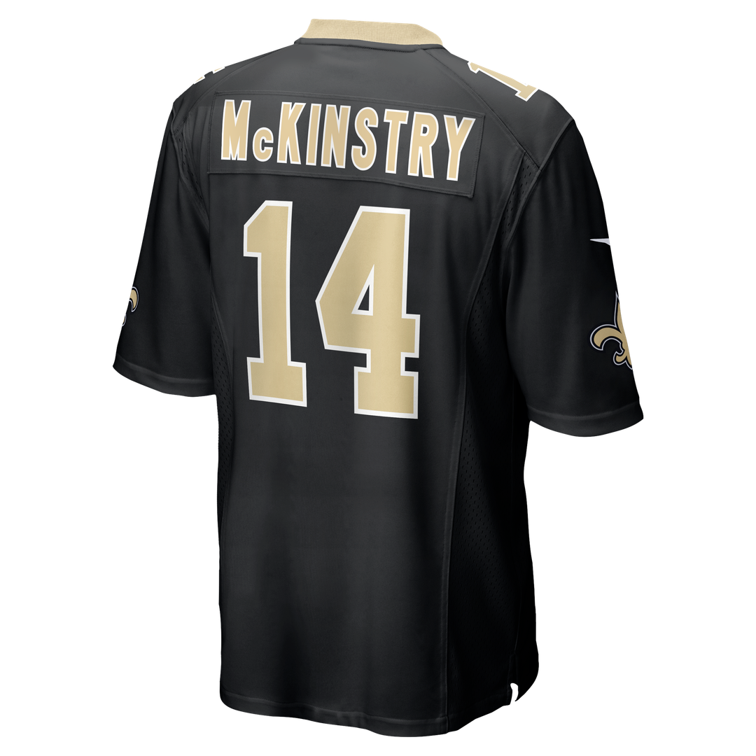 Ga'Quincy McKinstry New Orleans Saints Nike Black Player Game Jersey