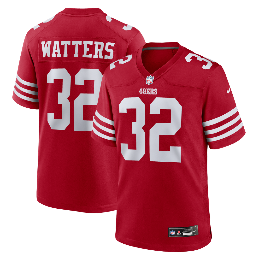 Ricky Watters San Francisco 49ers Nike Scarlet Retired Player Game Jersey
