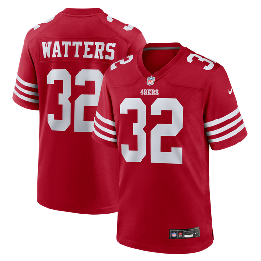 Ricky Watters San Francisco 49ers Nike Scarlet Retired Player Game Jersey