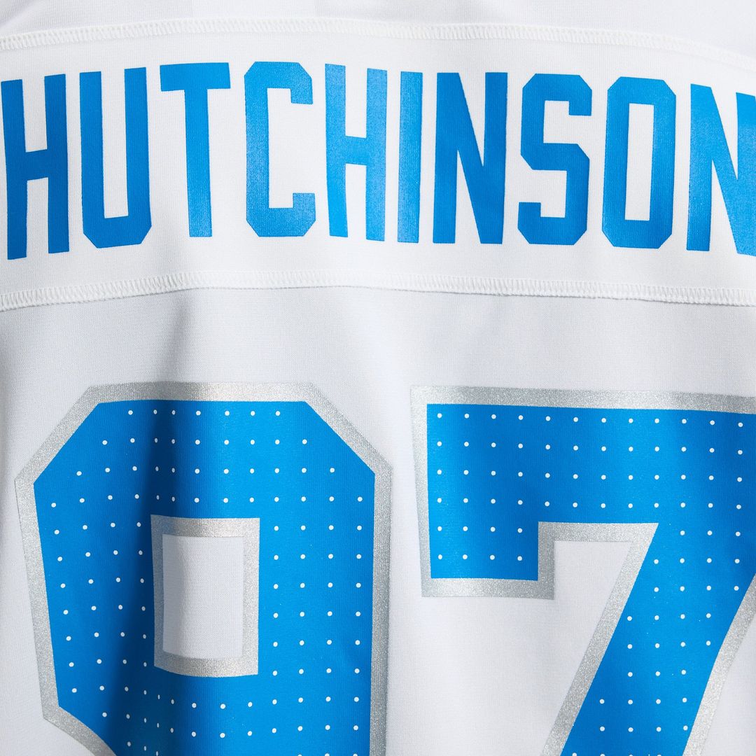 Aidan Hutchinson Detroit Lions Nike White Game Jersey